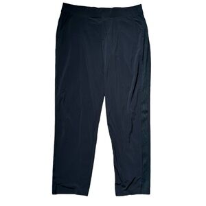 Athleta Pull On Brooklyn Ankle Pants in Black Size 16